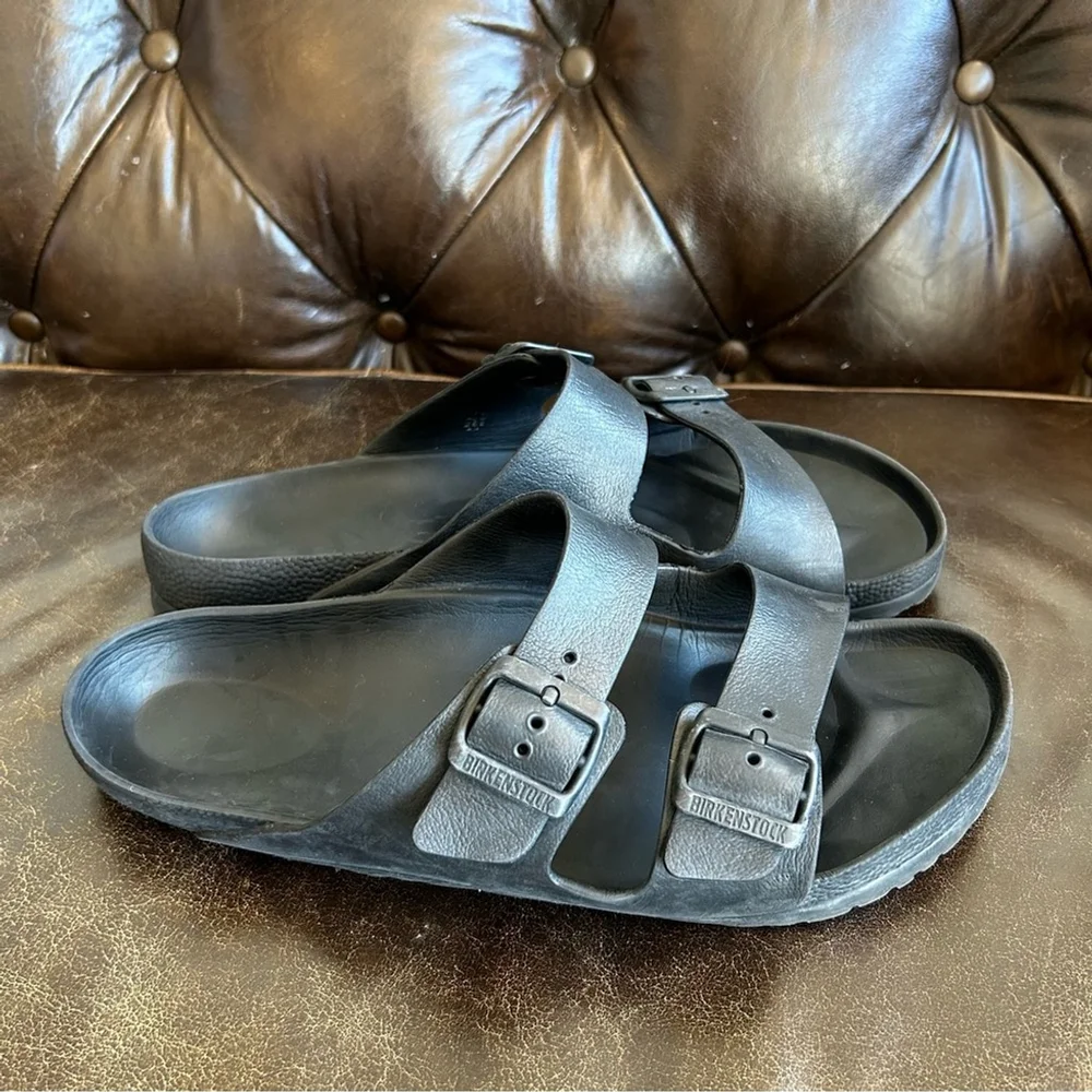 Birkenstock Women’s Black Sandals with Adjustable Straps size 43 - Picture 4 of 9